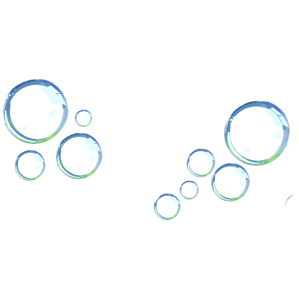 [🌟] Aqua Bubbles Cluster Aura - Frutiger Aero