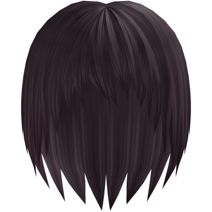 emo anime boy protagonist hair purple Roblox item