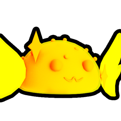Gold Flying Gumdrop