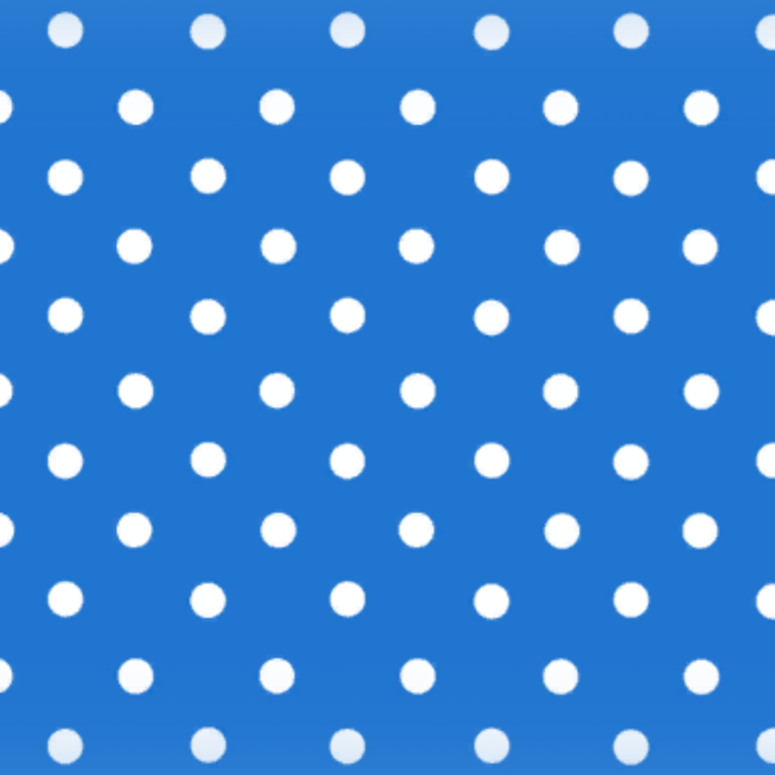 Blue White Polka Dots