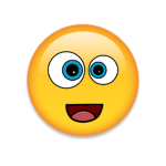 happy smile.