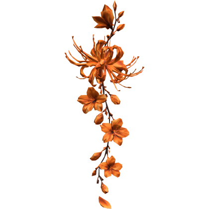 配置 orange trailing spider lily flower vines