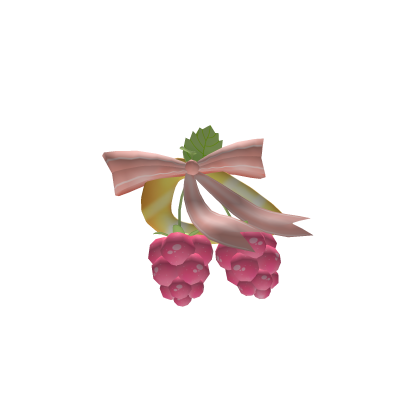 🍓 Raspberry Coquette Hair Clip Roblox item