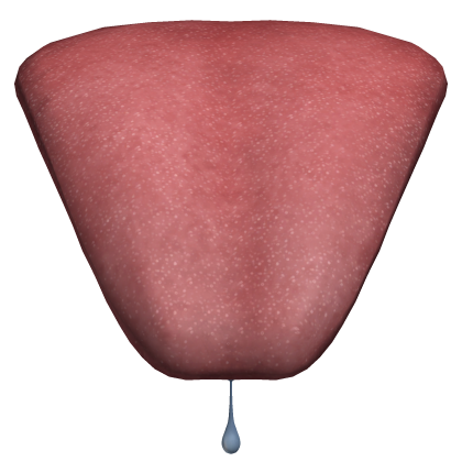 Tongue Drooling Basic Realistic Funny Jewelry Y2K