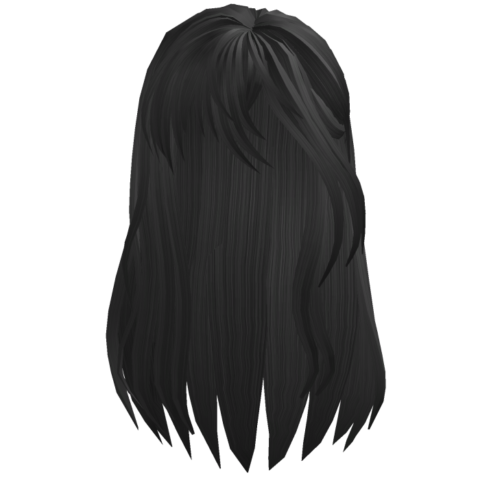 Elegant Long Layered Hair - Gray