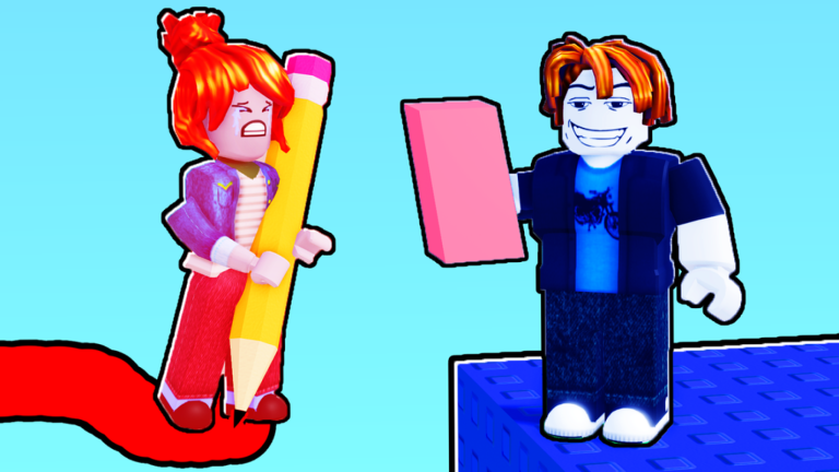 ✏️ Draw Together! [2 Player Obby] screenshot 3