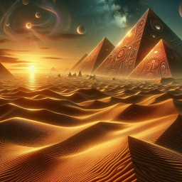 ☆⋅⋆ ᴅᴇꜱᴇʀᴛ ᴘʏʀᴀᴍɪᴅꜱ ꜱᴜɴꜱᴇᴛ ⋆⋅☆