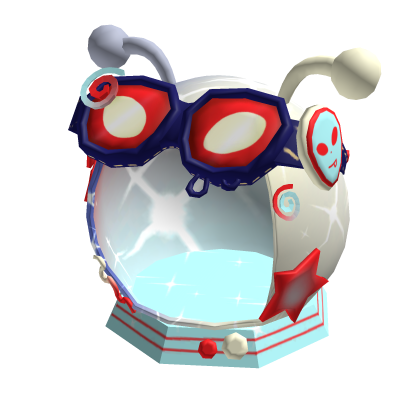 ୨୧ space spider man gleebus alien helmet w goggles Roblox item