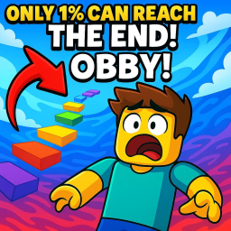 Only 1% Can Reach The End Obby！