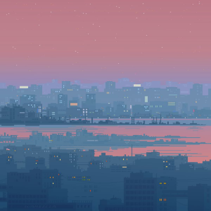 pixel city aesthetic Roblox decal