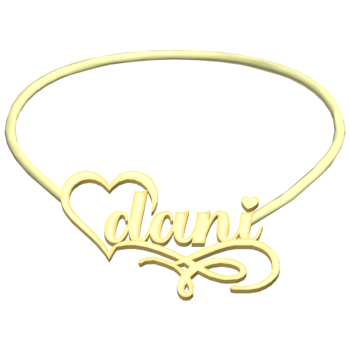 ︵ dani swirly heart necklace ♡︎ ˚ .