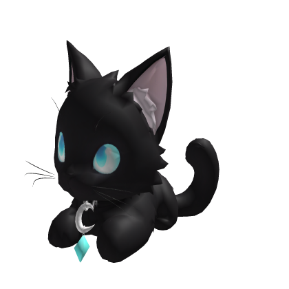 Midnight Black Cat Shoulder Pet
