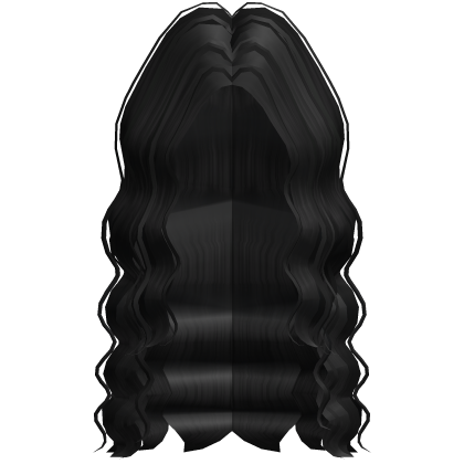 Soft Tucked Wavy Curly Hair (Black2) Roblox item