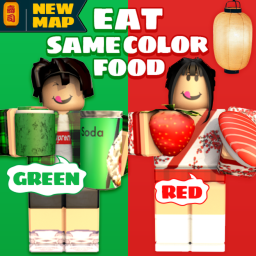 [New Map]Eat Same Color Food Challenge