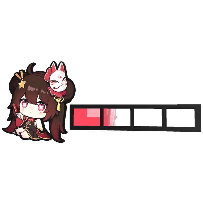 [Animated] Sparkle hp bar black