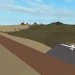Western town with airport. icon
