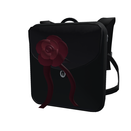 Black Wilted Rose Backpack - 1.0