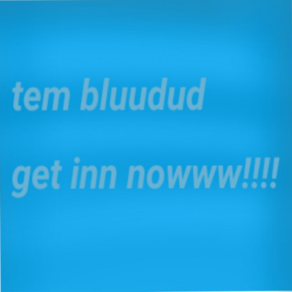 forsaken bluudud Roblox decal