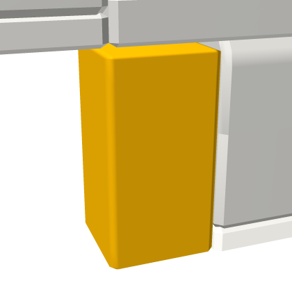 Golden Blocky Guy (BROKEN) - Right Leg