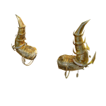 Golden Opulent Horns of Wealth