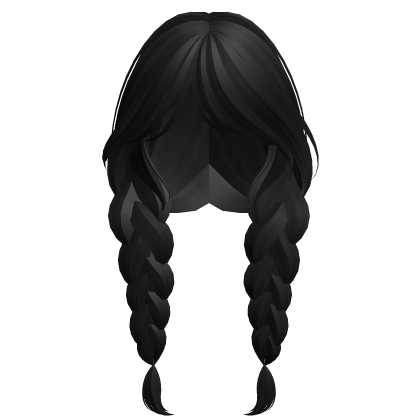 Igari Mori Kei Braids (Black) Roblox item
