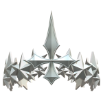 Silver Divine Star Crown