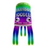Rainbow Noodles Squid