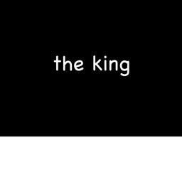 the king