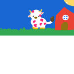 Strawberry Cow Farm {Where milk is pink}