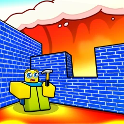 Build To Survive The Lava - Roblox