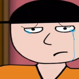 black hatted character sad story 😢😭😢😭😢😭😢😢 icon