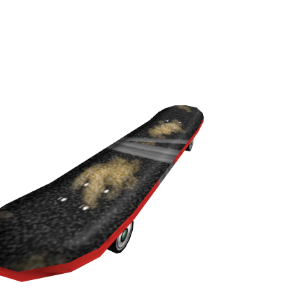 Heavily Worn Skateboard