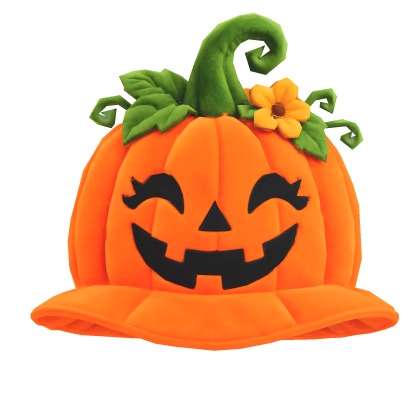 Adorable Plush Pumpkin Halloween Hat