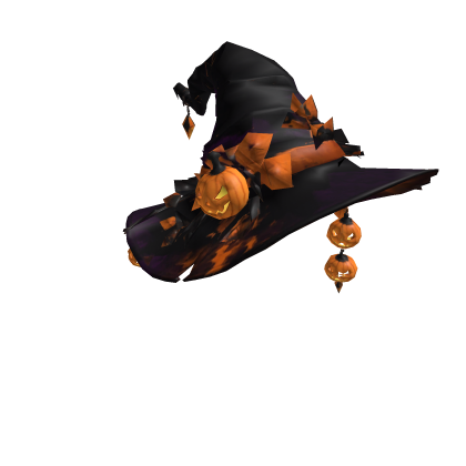Pumpkin Witch Hat