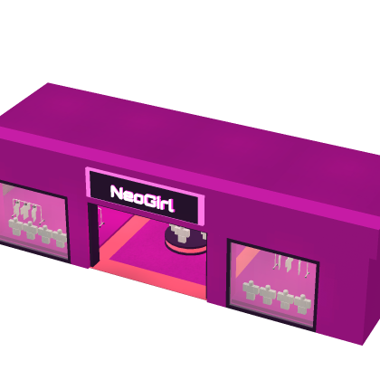 NeoGirl Mall Store Signs Stores Food Court