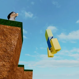 fall off a cliff simulator icon