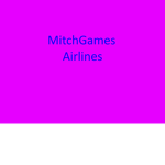 Mitchgames airlines