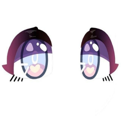 Anime Gacha face Roblox decal