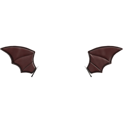 Cutesy Grunge Alt Gothic Bat Wings Headband Red