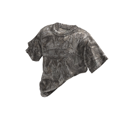 Oversized Tucked Tee Camo Roblox catalog item