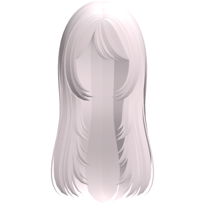 emo horror gothic long layered pink hair Roblox item