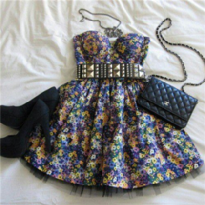 Cute Floral Dress Roblox decal
