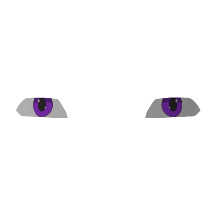 Purple Anime Eyes (for man face) Roblox item