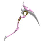 Cute Pinky Golden Moon Scythe