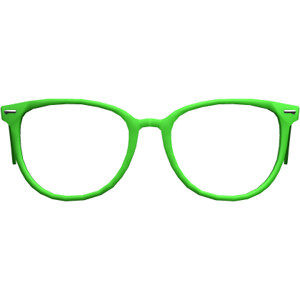 Neon Green Glasses Roblox item
