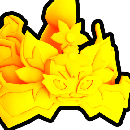 Gold Flowering Cat