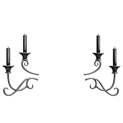 Emmissive Candle Antlers