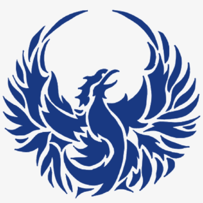 Blue Phoenix Logo Roblox decal