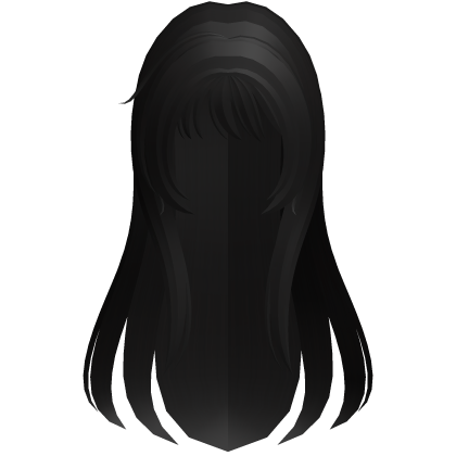 black cute long cute kanade anime hair Roblox item
