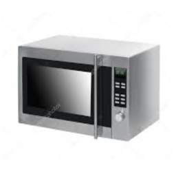 ride a cart around multiple microwaves